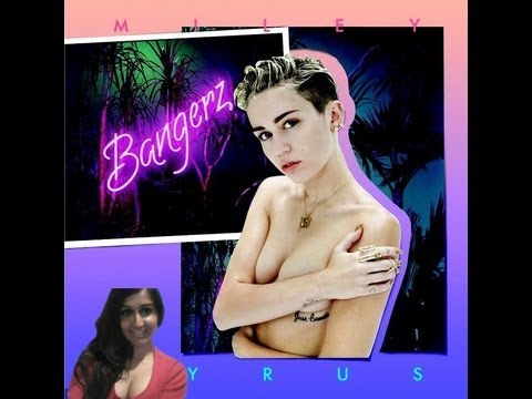 Miley Cyrus' Naked 'BANGERZ' Alternative Album Cover Hits The Website Online - Review