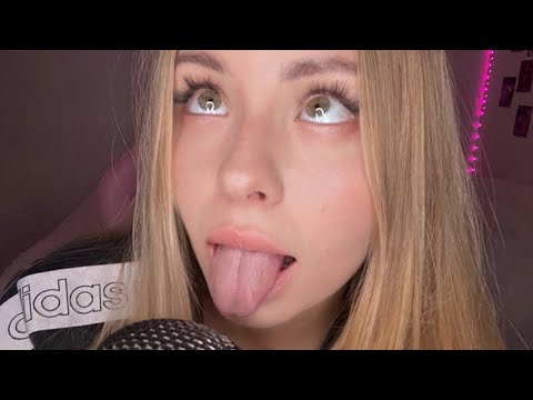 ASMR mouth sounds with breathing