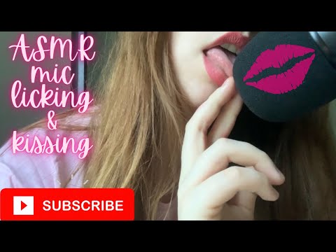 ASMR | Mic Licking Kissing 💋& Scratching (Custom Video)