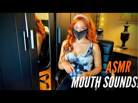 ASMR RELAXING MOUTH SOUNDS👄, TAPPING AND TRIGGERS.