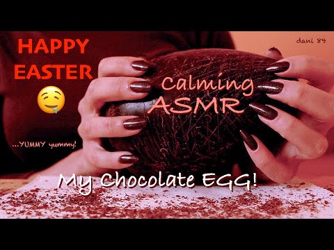 🐰 HAPPY EASTER EVERYONE 🐣 Relaxing ASMR with many different TRIGGERS 🎧 🥚 MY BIG EGG CHOCOLATE 🍫