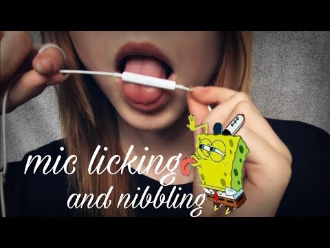 [ASMR] Mic licking and nibbling 👅💋 | asmrsavage