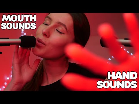 ⚠️extremely sensitive ASMR: Mouth Sounds (wet/dry), Hand Sounds/Movements