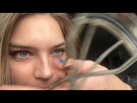 ASMR | Realistic Sounds, Giving You a Haircut, Touching Your Face, Brushing Your Face