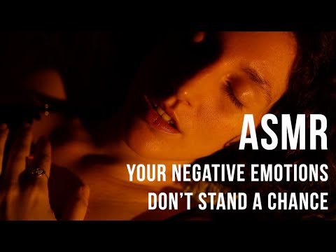[ASMR] 😈 Your negative emotions don't stand a chance with me (anxiety relief, soft spoken+ whispers)