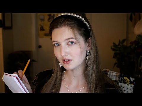 ASMR Drawing/Sketching You ✏️ (Soft Spoken & Personal Attention)
