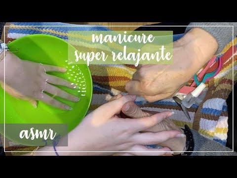 ASMR en español - MANICURE  (me dio ASMR editando este video)