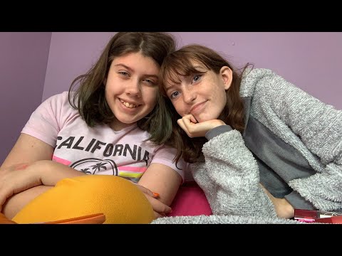 ASMR with bae again | Q&A | tapping and scratching