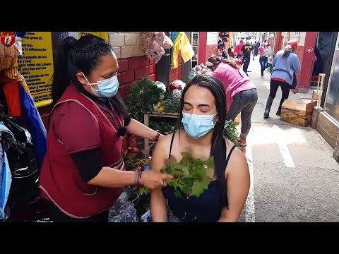 MARTHA ♥ PANGOL, MARKET LIMPIA, HAIR CRACKING (Feria Libre Cuenca), SPIRITUAL CLEANSING, MASSAGE
