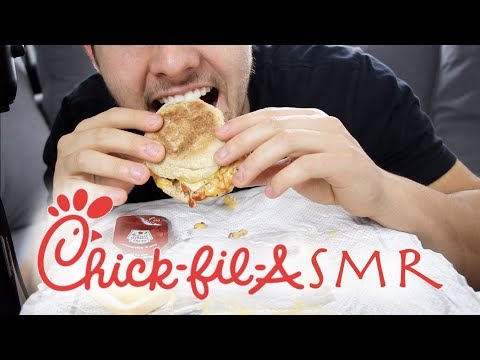 ASMR Chick-Fil-A Breakfast Mukbang | Eating Sounds | Tyson ASMR