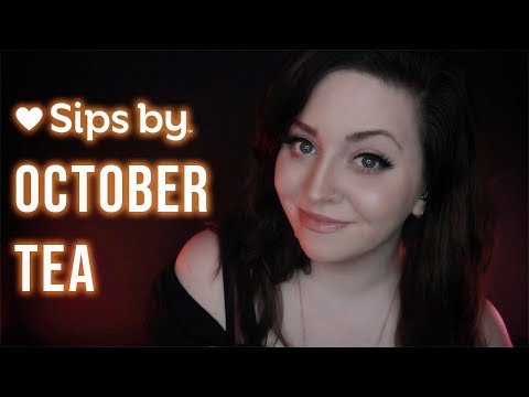 🕊️ ASMR | October Tea Time w/SipsBy! [soft spoken]