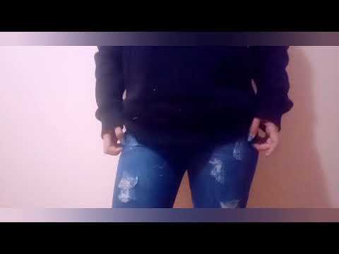 ASMR: Jeans scratching | fabric sound | No talking