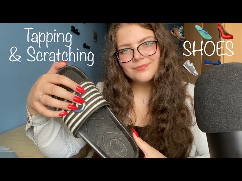 ASMR Shoes | Tapping and Scratching for Tingles and Sleep | Whisper Ramble 👠
