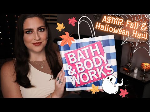 ASMR | Bath & Body Works Fall/Halloween Haul 🎃🍂