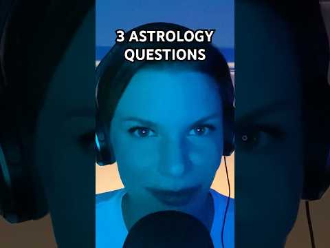 ASMR Answer 3 Astrology Questions #asmrvideo