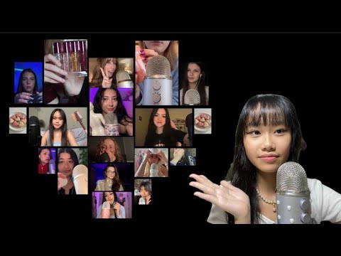ASMR with friends🤍(collab)
