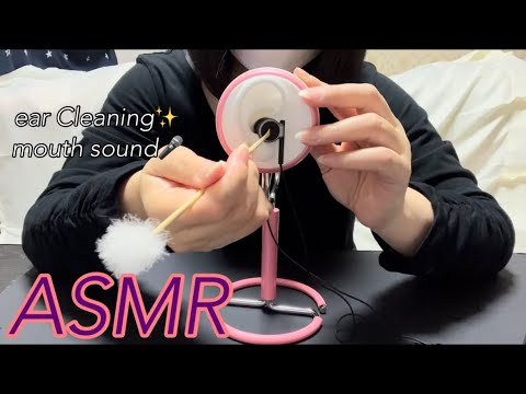 【ASMR】耳が心地良いカリカリ・シャカシャカ音とmouthsoundにあなたの瞼は重くな〜る🥱The pleasant sound and mouse sound make you sleepy.