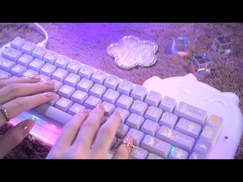 ASMR Extremely Relaxing Close up Triggers for Insomnia Treatment (Typing, Tapping, Scratching, etc)