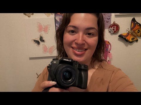 ASMR| Cleaning your camera lenses- Camera brushing, tapping & touching 🧼🧽🫧