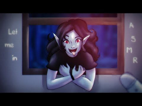 ASMR Drunk Vampire wants to come inside Roleplay (F4M) 50K Subscriber Special!