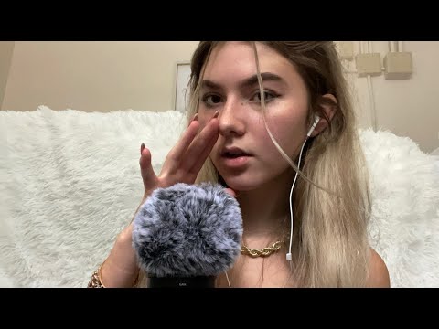 ASMR- Clicky Whispering mit USA Update + Personal Attention [german/deutsch Mouth Sounds]