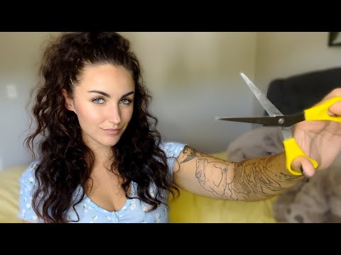 ✂️ CHAOTIC Hair Dresser Gives You... Something ASMR ✂️ (Whispered Role Play, Tapping, Snipping, etc)