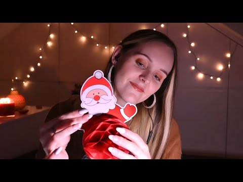 ASMR | Christmas Edition - Satisfying tapping and having fun with Christmas decoration (whisper)