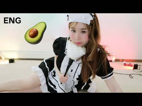 ASMR Maid Cooking For You (Quick & Easy Avocado Recipe) Maid Roleplay