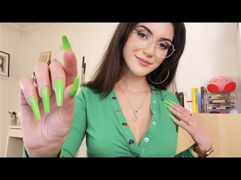 That Girl With Long Nails Gives You Personal Attention In Class ~ ASMR Personal Attention