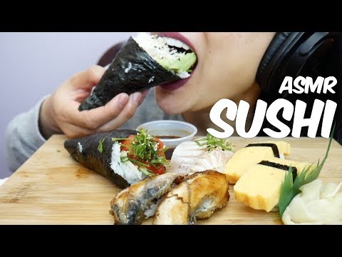 ASMR Sushi (EATING SOUNDS) No Talking | SAS-ASMR