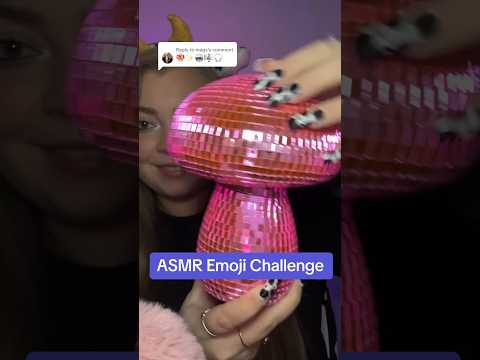 ASMR Emoji Challenge #asmr #asmrsounds #shortsasmr