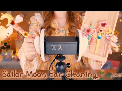 ASMR 세일러문 가게에서 귀청소[4K] | 직접만든 귀이개(나무귀이개, 치과도구,클레이) | Sailor Moon Ear cleaning(Eng sub) |한국어 상황극