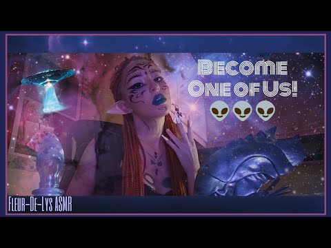 Lo-Fi ASMR ROLEPLAY | 💕 CUTE ALIEN 👽 Modifies You To Become One Of Them! 😱 [MOUTH SOUND LANGUAGE] 🌌
