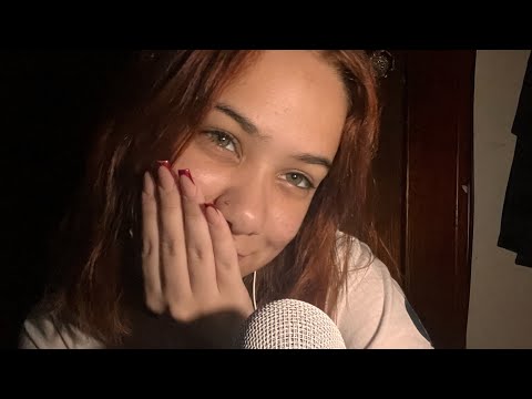 ASMR| Quick life Update Rambling w/ Triggers (mouth/ hand sounds, tapping, scratching the mic)