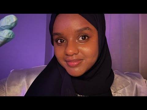 ASMR Relaxing and Detailed Face Exam~Personal Attention
