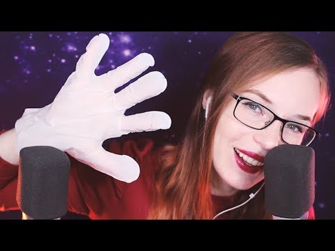 Intense ASMR Spa Gloves - Ear Squishing and Crinkling  - Ear Massage and Close-Up Whispers