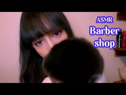 ⭐ASMR Detailed Barbershop Roleplay 💈 (Binaural Layered Sounds, Soft Spoken, Personal Attention)