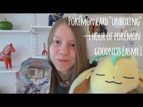[ASMR] Pokémon TCG Cards "Unboxing" (Soft Spoken, Show-and-Tell, Tapping, Scratching)