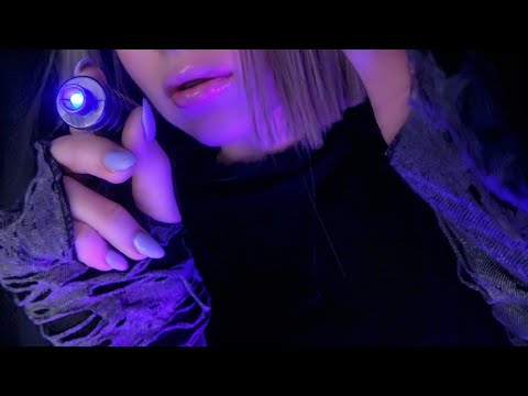 ASMR Ear Brushing, Face Massage, Light Triggers, Inaudible Whisper for Sleep