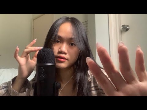 ASMR REPEATING MY INTRO AND OUTRO AT 100% SENSITIVITY  ✨