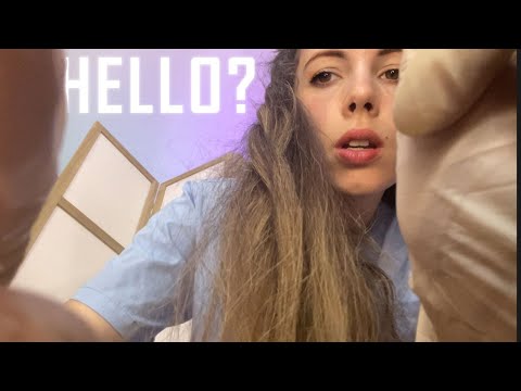 ASMR - You FAINTED 😱 Fast & Chaotic [Doctor Turned Into Makeup Artist]