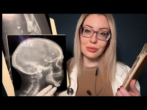 ASMR X-Ray Review with Medical Treatments