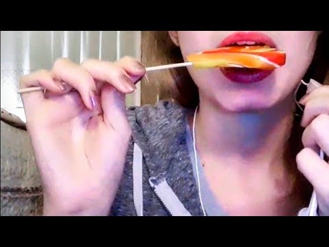 ASMR 🍭 Lollipop Licking (mouth sounds)
