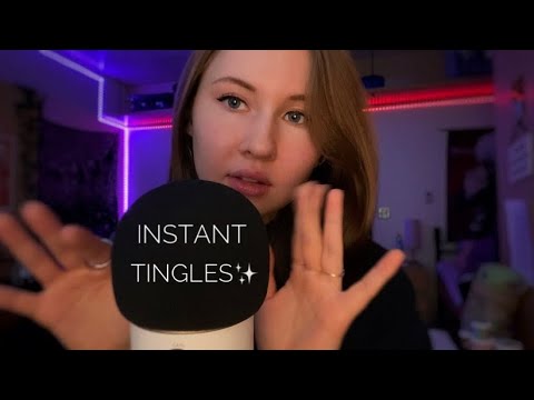 ASMR~Repeating My Intro For 30 Minutes (tingly mouth sounds + hand sounds)✨
