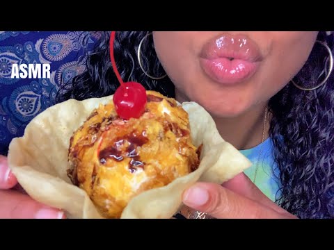 ASMR | Fried Ice Cream 🍨