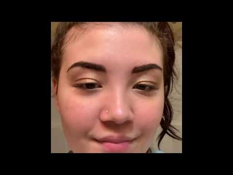ASMR Microblading after care