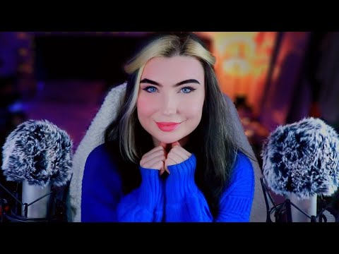 ASMR Soft kisses & Microphone Brushing - Reassuring Tingles to Melt the Stress Away