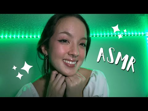 ASMR - inaudible whispering + hand sounds, mouth sounds, and tongue fluttering
