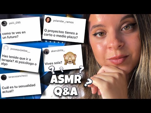 ASMR Q&A preguntas y respuestas ~ especial 50K 🎉