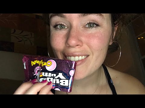 ASMR Mental Health Check In, Gum Chewing, Whisper Ramble, and Jewelry Noises!
